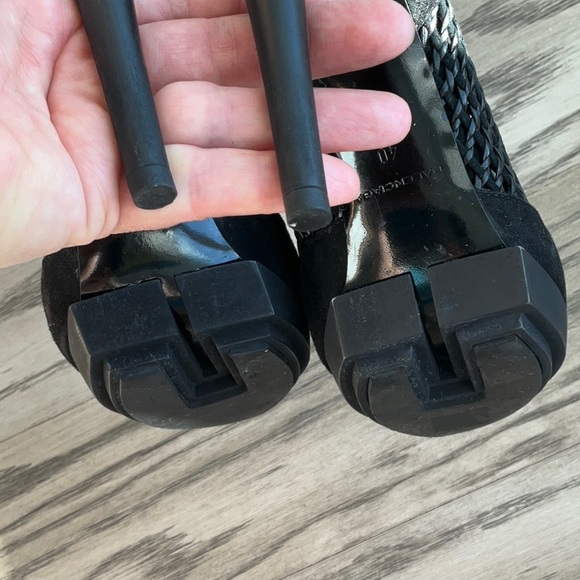 Balenciaga perforated platform heels size 40, US9 - Picture 11 of 13